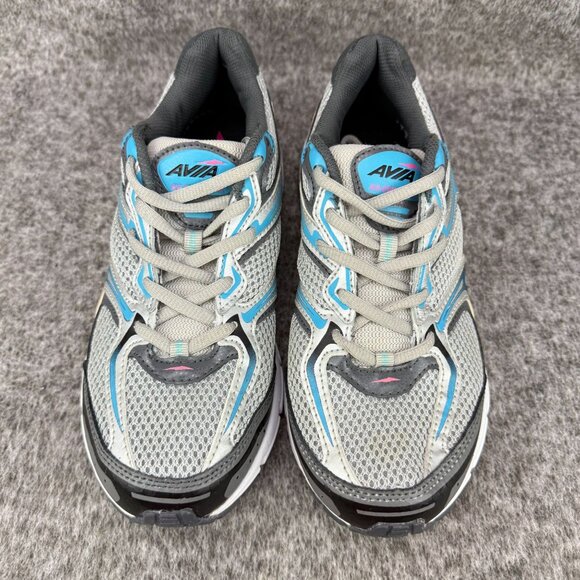 ✅Avia Womens Athletic Running Shoes Sz 8 Gray Mesh Lightweight Supportive Soles - Picture 6 of 11